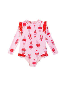 Rock Your Kid Pretty Paddle Suit - Peach