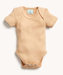 ergoPouch Australia Bodywear Short Sleeve Bodysuit 0.2 TOG - Wheat