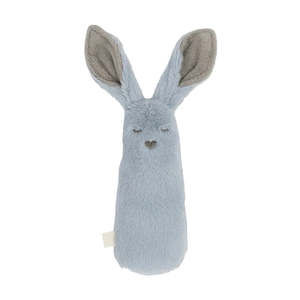 Bibs: BIBS Baby Rattle Kangaroo - Cloud