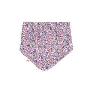 BIBS x LIBERTY Bandana Bib - Chamomile Lawn Violet Sky
