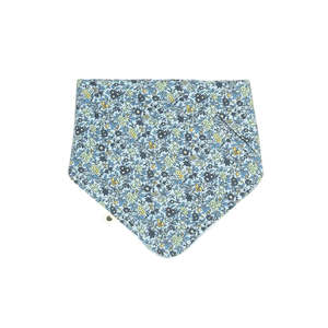 BIBS x LIBERTY Bandana Bib - Chamomile Lawn Baby Blue