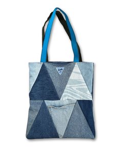 Trash Tote Upcycled Denim Tote Bag Handmade in NZ by Outliv - Outliv - Regenerat&hellip;