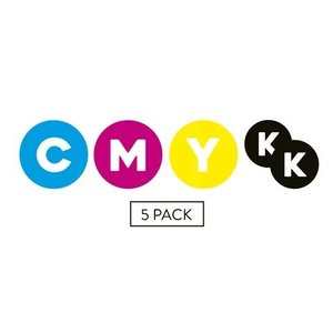 Canon Compatible Inkjet PGI525 CLI526 Pack of 5