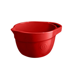 Mixing Bowl - 2.5L - Burgundy: Emile Henry
