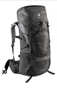 Deuter: Deuter Aircontact Lite 50+10. Graphite / Black