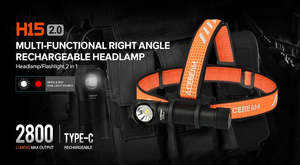 Lighting: Acebeam H15 2.0 Rechargeable Industrial Headlamp
