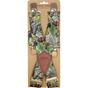 Jack Pyke - Elasticated Braces - Woodland Camo