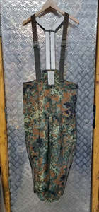 German Army Flecktarn Rain Trousers