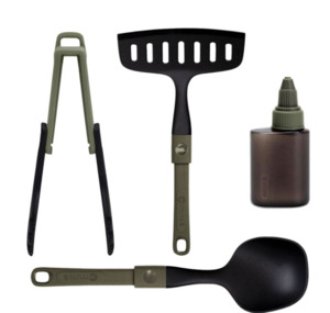 Muns Foldable 4pce Silicone Tool Set