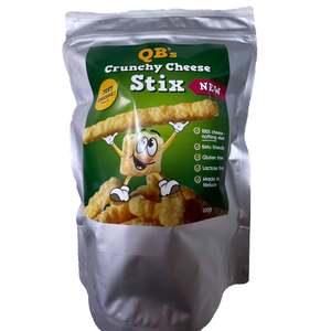 Food: QBs Crunchy Cheese Stix - 100g