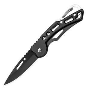 Folding Pocket Knife - Black or Silver