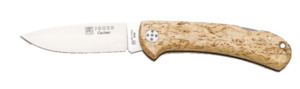Folding Knife Pocket Knife: Joker Cocker Folding Knife- Nl134 Curley birch wood Handle
