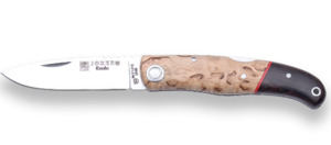 Folding Knife Pocket Knife: Joker Koala - NL124 Curly birch and blackwood folding knife