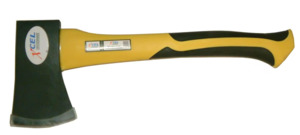 Xcel Hatchet with Yellow Fibreglass Handle