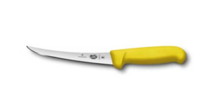 Skinning And Pig Hunting Knives: Victorinox Boning Knife 5.6608.15cm Curved Blade Yellow Hand