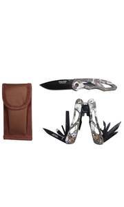 Multi Tool: Jack Pyke - Camo Multi Tool & Knife Set