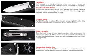 Ruike - M series multi-functional knives