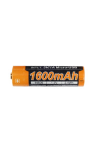 Fenix - 14500 Battery 1600mAh (Micro-USB Rechargeable)