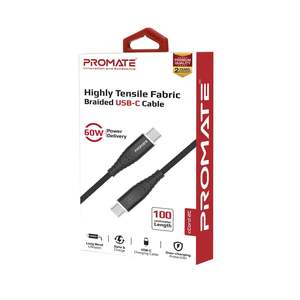 Torch Accessories: Promate - 1m Braided USB-C Cable