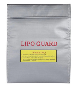 Torch Accessories: Lipo Guard Battery Charging Flame Retardant Safety Bag