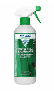 Tents: Nikwax Tent & Gear SolarWash Spray-On (500ml)