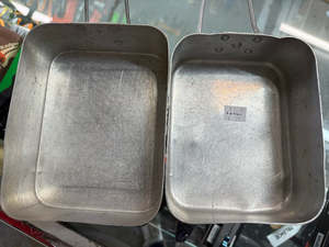 USED MESS TINS