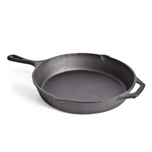 CAMPFIRE Cast Iron Skillet/Frypan/Dish - Seasoned