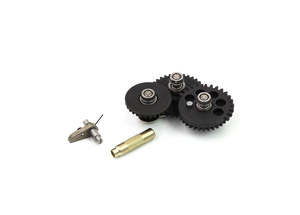 Airsoft Gearbox: Modify - Modular Gear Set - SMOOTH 8mm Ver.2/Ver.3 (Speed 16.32:1+Gear Key)