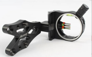 Archery Accessories 1: DELUXE 5 PIN BOW SIGHT W/LUMIN