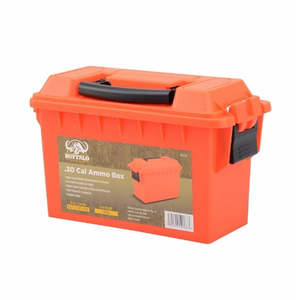 Buffalo River: BUFFALO RIVER MINI AMMO BOX EMERGENCY ORANGE