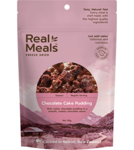 Dehydrated Meals Freeze Dried Meals: Real Meals - Chocolate Cake Pudding