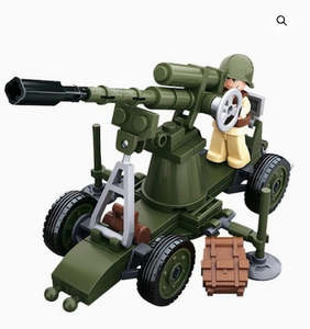 Sluban -WWII Flak Gun B0678C