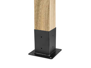 Steel Pergola Bracket: Pergola Post Base Set