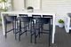 Dinner at Ours Range: White 2M Outdoor Bar Table & 6 Vondom Bar Chairs (3 ch&hellip;