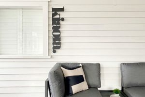 Outdoor Art: KIA ORA BLACK LISA SARAH - Outside Space