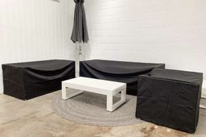 Bask Range - Aluminium Outdoor Furniture - Outside Space Auckland: Rain Covers Bask range - Outside Space