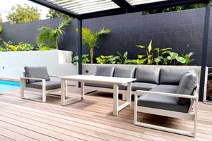 Dining and Bar Tables: 1.6M LOW DINING TABLE BONE - Outside Space
