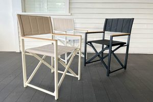 Outdoor Directors Dining Chair ( 3 chair colours) - Outside Space