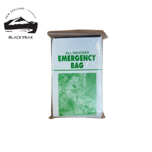 Emergency First Aid: Black Peak Emergency Bag