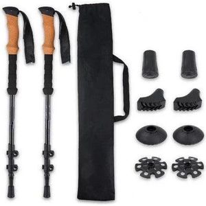 Black Peak Cork Handle Hiking Pole (single)