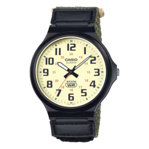 Casio MW240B Gents Analogue Velcro Watch