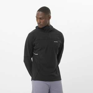 All Running Gear: Salomon Men's Sense Aero Hybrid Half-Zip Hoody