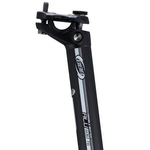 BBB 'TOPPOST' SEATPOST 30.9 BLACK 400mm 15mm OFFSET