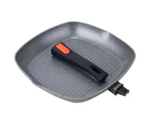 Cookware: Wildtrak Compact Grill Pan - Non stick - Detachable handle