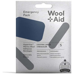 Wool Aid Bandages Emergency Pack (5pc)