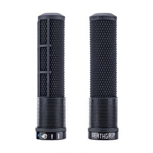 Bike Grips: DMR Deathgrip 2 Flangeless Grip - Thin