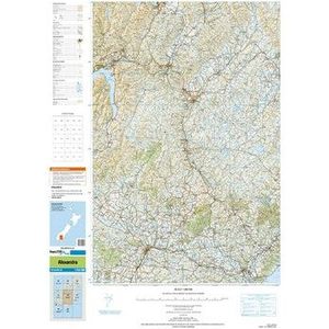 NZ Topo Map 250 Alexandra