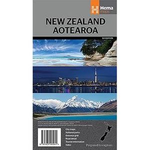New Zealand Aotearoa Map (1: 1,600,000) (6th edition 2016)