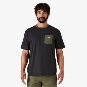 Patagonia Men's Shop Sticker Pocket Responsibili-Tee