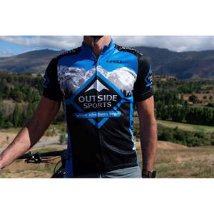 Bike Clothing Protection: Outside Sports Tineli Men's Short Sleeve Bike Jersey